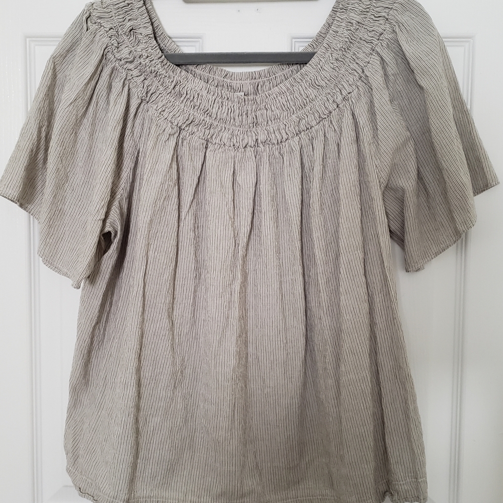 A New Day Peasant Top